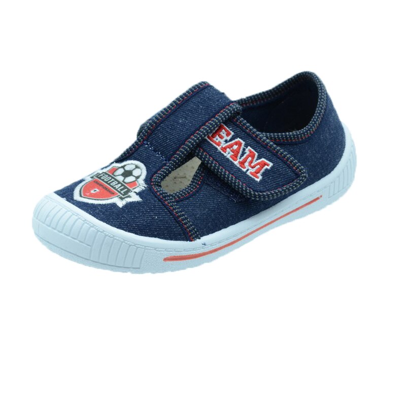 Pantofi din panza pentru baieti 3F F3-4, Bleumarin