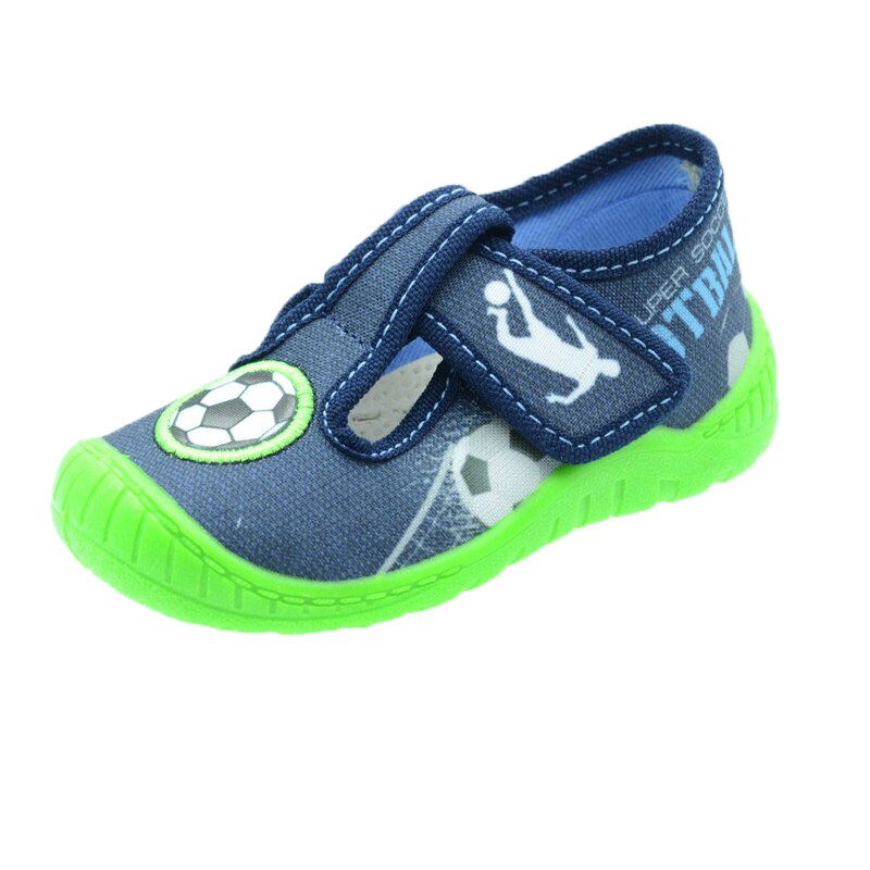 Pantofi din panza pentru baieti 3F F3-6, Albastru