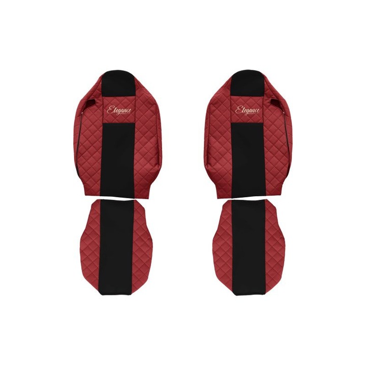 2 db Renault T FX11 teherautó üléshuzat készlet Piros