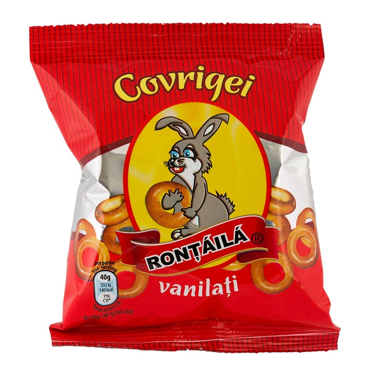 Covrigei vanilati Rontaila - Cutie 20 pungi