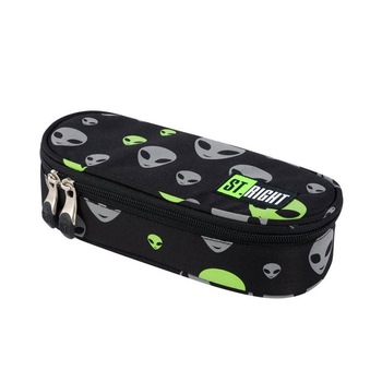 Penar borseta 1 fermoar, 1 extensie, oval, Majewski, Gama St. Right, Colectia Reflective Aliens, PC-01 Penar borseta 1 fermoar, 1 extensie, oval, Majewski, Gama St. Right, Colectia Reflective Aliens, PC-01