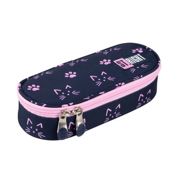 Penar Borseta Rigid, St.Majewski, cu Clapeta Interioara, Gama St.Right Cats & Paws PC01 Penar Borseta Rigid, St.Majewski, cu Clapeta Interioara, Gama St.Right Cats & Paws PC01