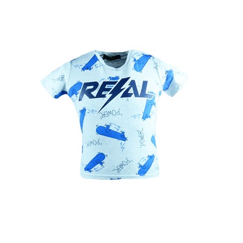 Tricou maneca scurta pentru baieti Happy House HB-8184A, Multicolor Tricou maneca scurta pentru baieti Happy House HB-8184A, Multicolor