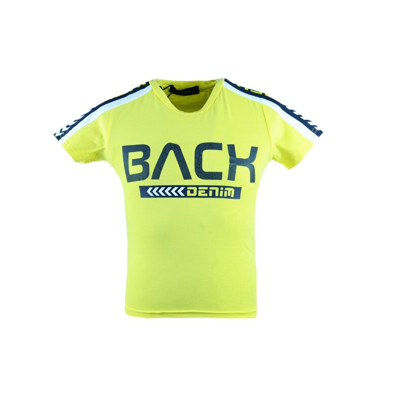 Tricou maneca scurta pentru baieti Happy House HB-8158GA, Galben