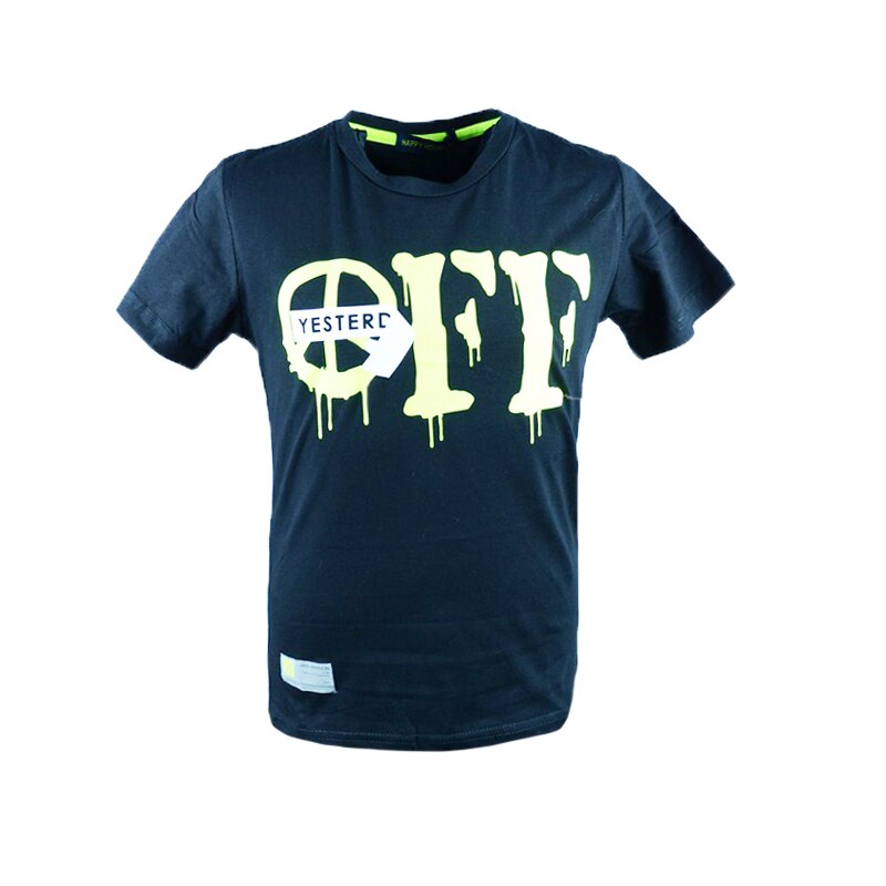 Tricou maneca scurta pentru baieti Happy House HB-8168, Negru