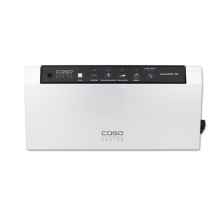 Уред за вакуумиране CASO, 130 W, 15l/min, 30 cm запечатваща лента, сребрист