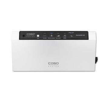 Aparat de vidat CASO GourmetVAC 280, 130 W, 15l/ min, Bara de sigilare de 30 cm, Sigilare, Taiere, Pungi si cutit incluse, Argintiu Aparat de vidat CASO GourmetVAC 280, 130 W, 15l/ min, Bara de sigilare de 30 cm, Sigilare, Taiere, Pungi si cutit incluse, Argintiu