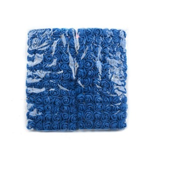 Set de 144 trandafiri de spuma, de 1 cm, albastru Set de 144 trandafiri de spuma, de 1 cm, albastru