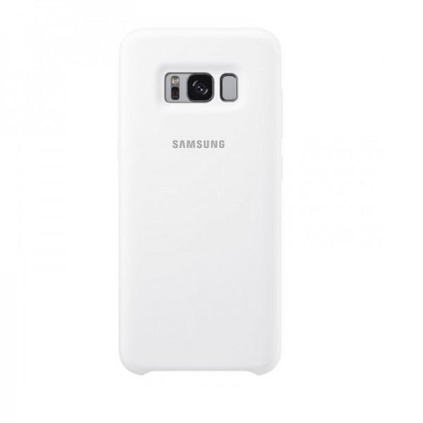 Husa de protectie din silicon pentru Samsung Galaxy S9, slim, Alb