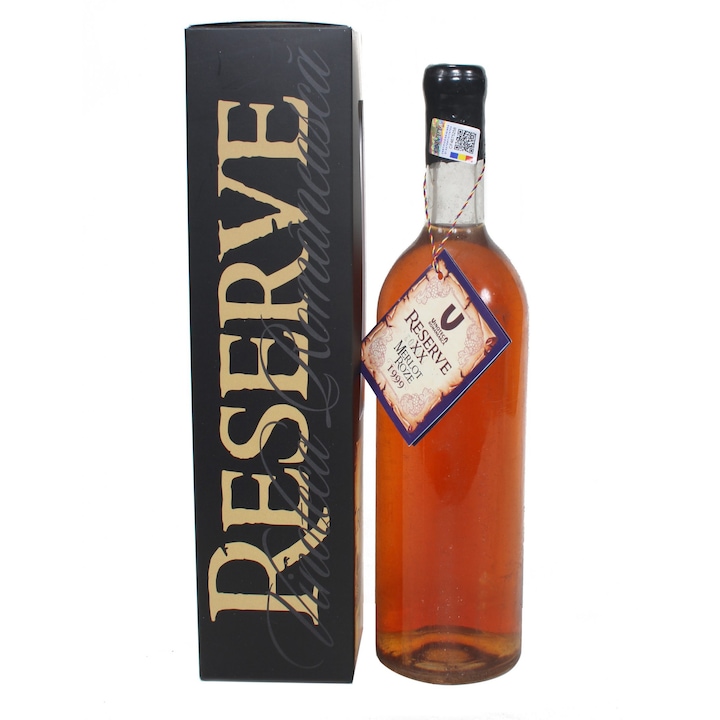 Vin Rose, Merlot, Podgoria Uricani, 1999, sec, Vinia, 0.75l