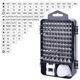 Комплект от 115 прецизни инструмента MT MALATEC, Ключове TORX / сменяеми глави / кутия за съхранение