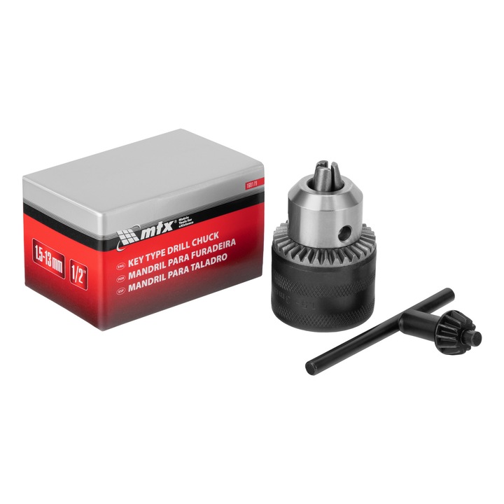 Mandrina pentru bormasina cu cheie, 1,5-13 mm, MTX