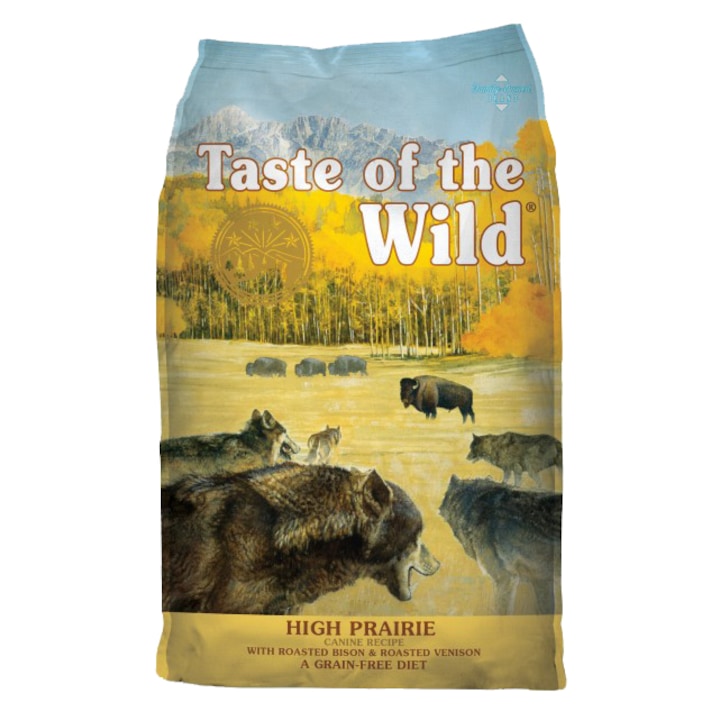 Hrana uscata pentru caini Taste of the Wild High Prairie, 12.2 Kg