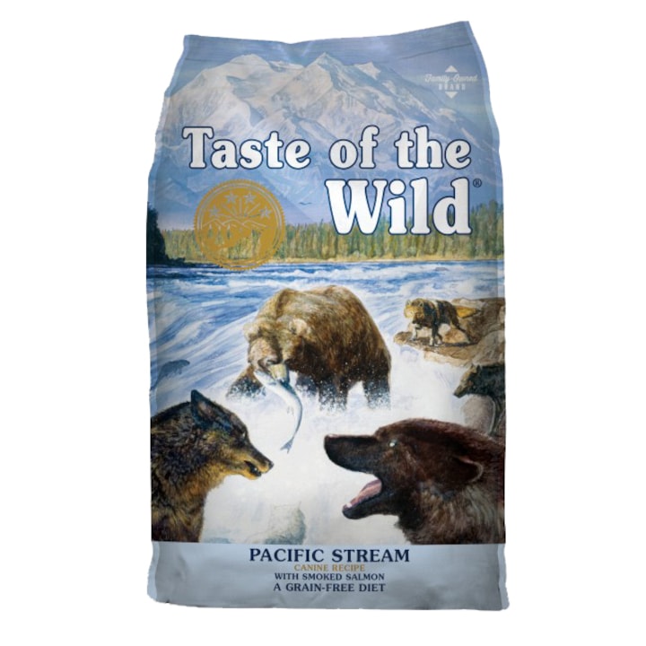 Hrana uscata pentru caini Taste of the Wild Pacific Stream, 12.2 Kg
