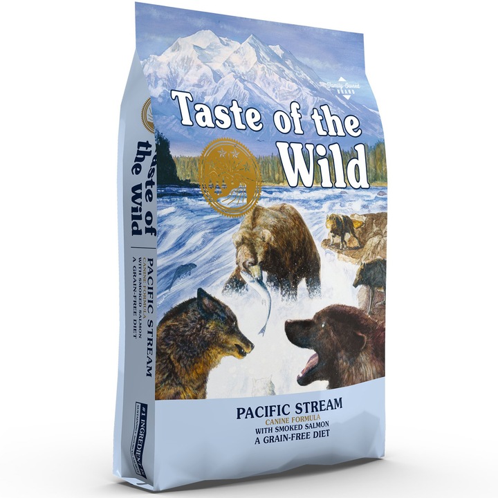 Hrana uscata pentru caini Taste of the Wild Pacific Stream, 12.2 Kg