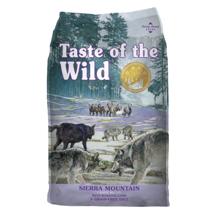 Hrana uscata pentru caini Taste of the Wild Sierra Mountain, 12.2 Kg