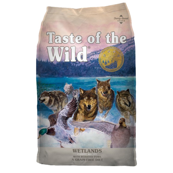 Суха храна за кучета Taste of the Wild Wetlands, 12.2 кг