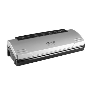 Aparat de vidat CASO VC11, 120 W, Set pungi incluse, Inox/Negru Aparat de vidat CASO VC11, 120 W, Set pungi incluse, Inox/Negru