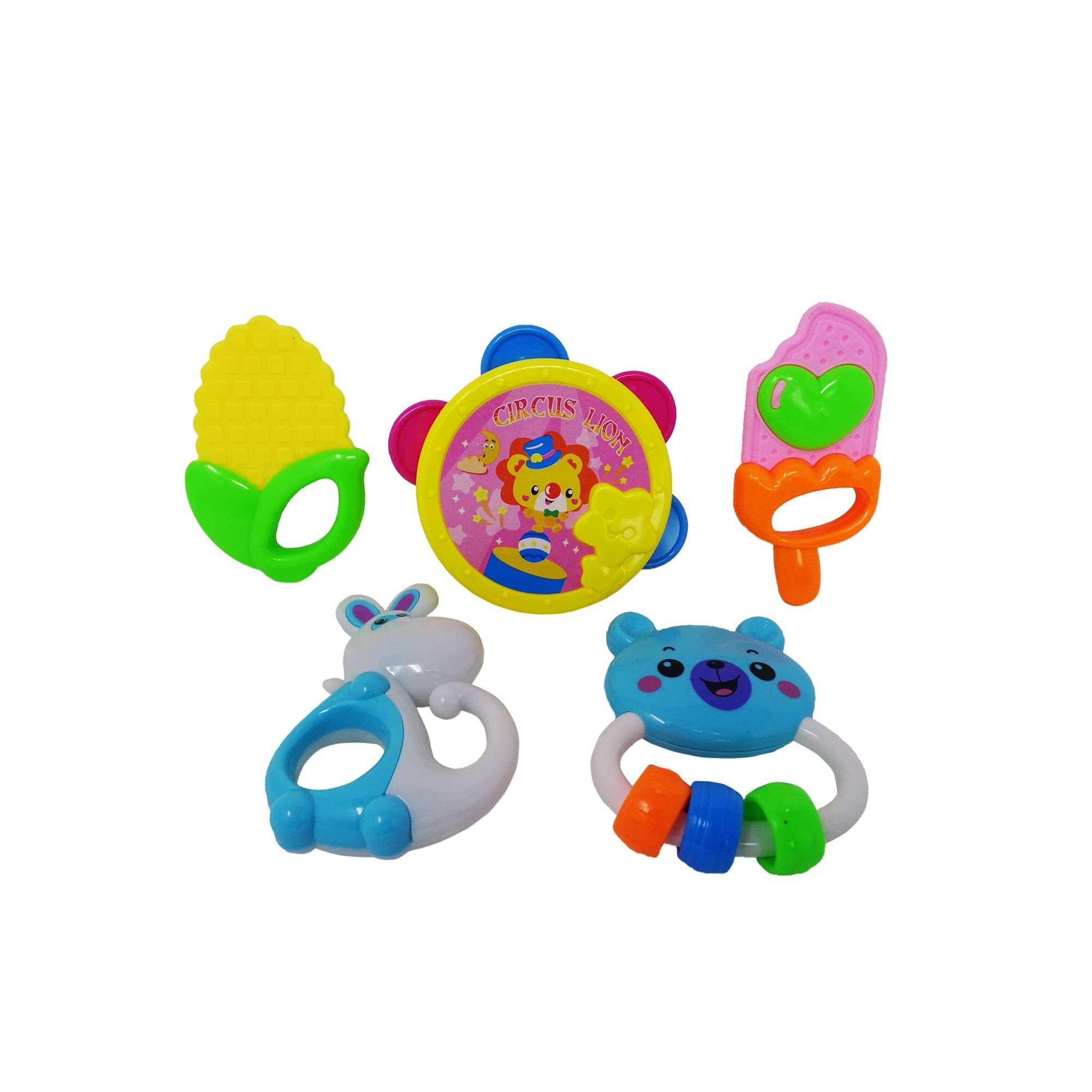 Set Zornaitoare pentru Bebelusi, 5 Piese, Multicolore