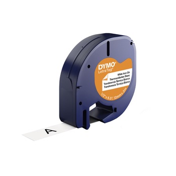 Etichete haine DYMO DY18769 LetraTag, Iron-On 12mmx2m, albe, 18769 S0718850 S0718840 Etichete haine DYMO DY18769 LetraTag, Iron-On 12mmx2m, albe, 18769 S0718850 S0718840