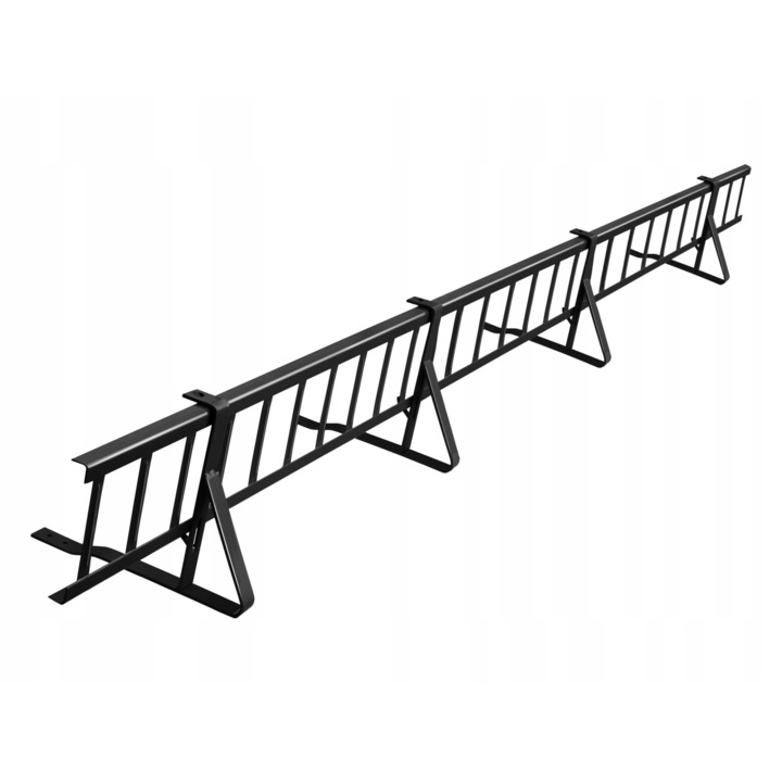 Dogav Grup Rácsos hóvédő készlet, Kerámia/Beton csempékhez, 2 m, Szürke 7024