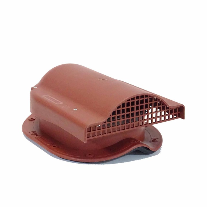 Element ventilare, acoperis tigla metalica, profil N, rosu 3009