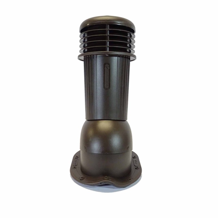 Cos ventilare si aerisire, acoperis tigla metalica, profil N, maro 8017