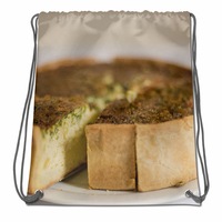Rucsac ArtWear Culinar Placinta cu branza si verdeata , Decoratiuni, 38 x 48 cm