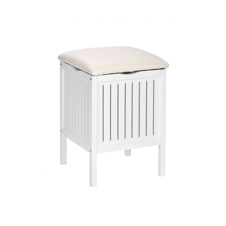 Taburet Wenko cu spatiu de depozitare, Oslo 39x55x39 cm