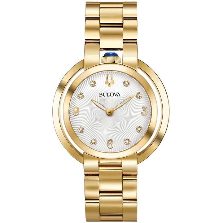 Дамски часовник Bulova 97P125, 35mm, 3ATM