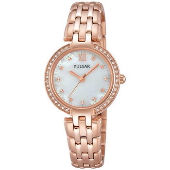 Ceas de dama Pulsar PH8168X1 Swarovski 28mm, 3ATM, Auriu Ceas de dama Pulsar PH8168X1 Swarovski 28mm, 3ATM, Auriu