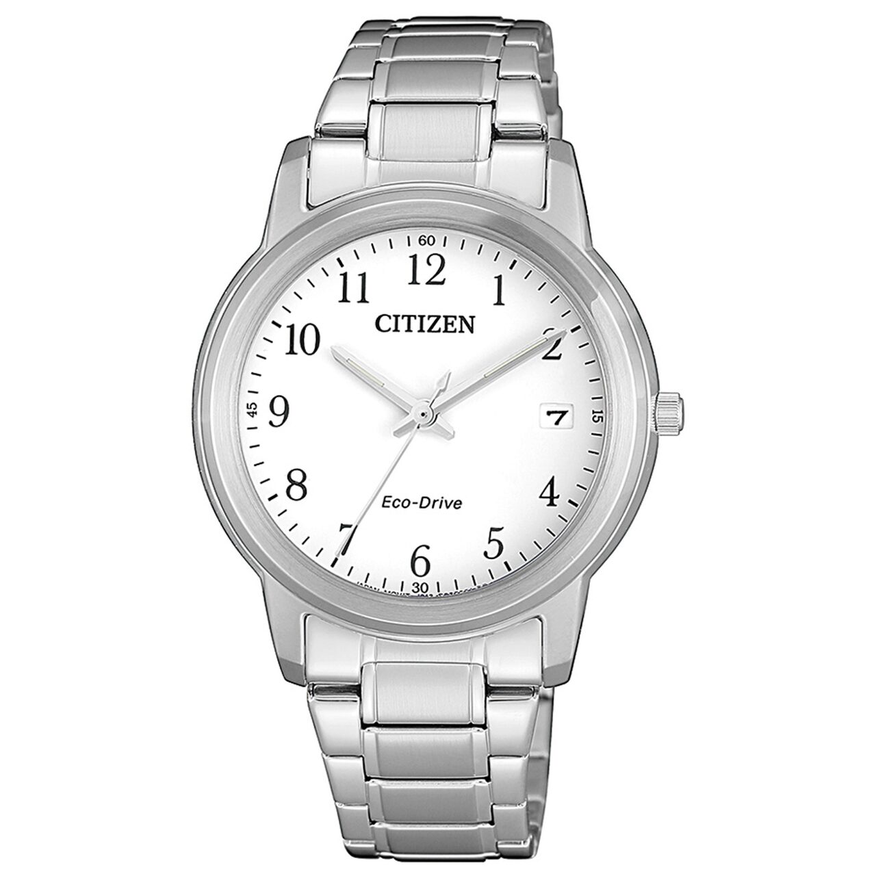 Ceas de dama Citizen FE6011-81A Eco-Drive, 33mm, 5ATM, Argintiu
