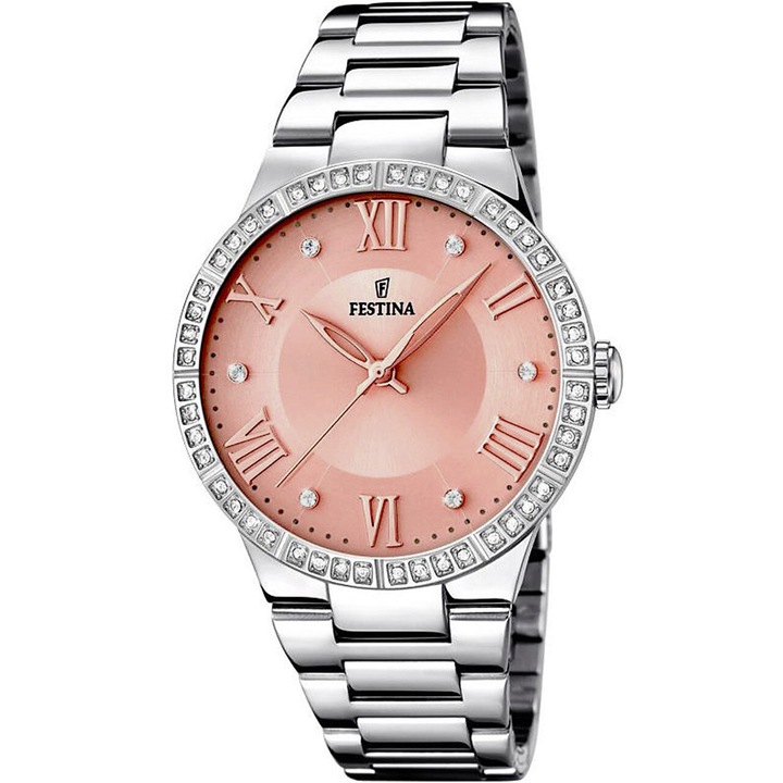 Festina Jacques Lemans 1-2030F York 40mm 5ATM Fekete női karóra