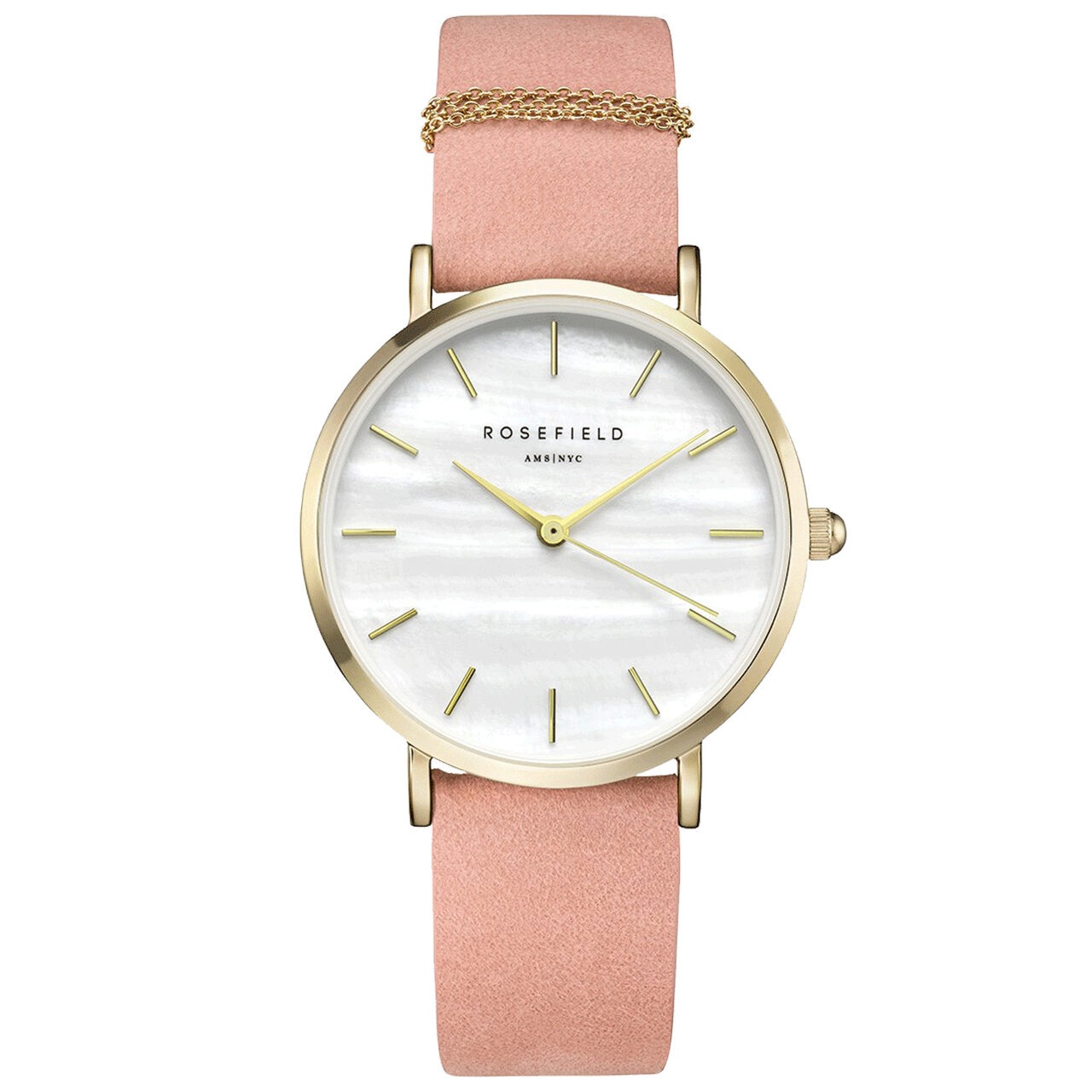 Ceas de dama Rosefield WBPG-W72 West Village 33mm, 3ATM, Auriu