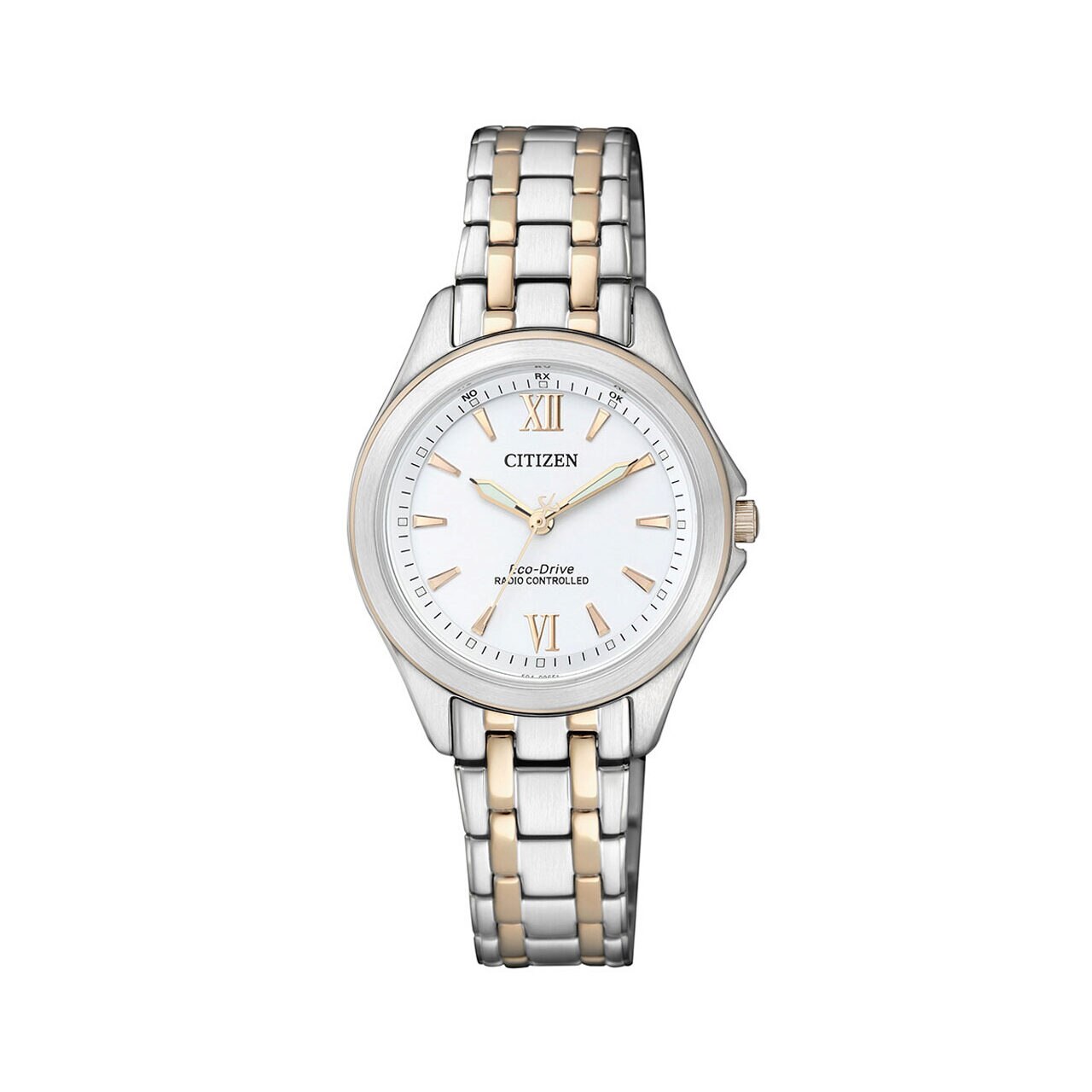 Ceas de dama Citizen ES4024-52A Eco-Drive, 29mm, 10ATM, Argintiu