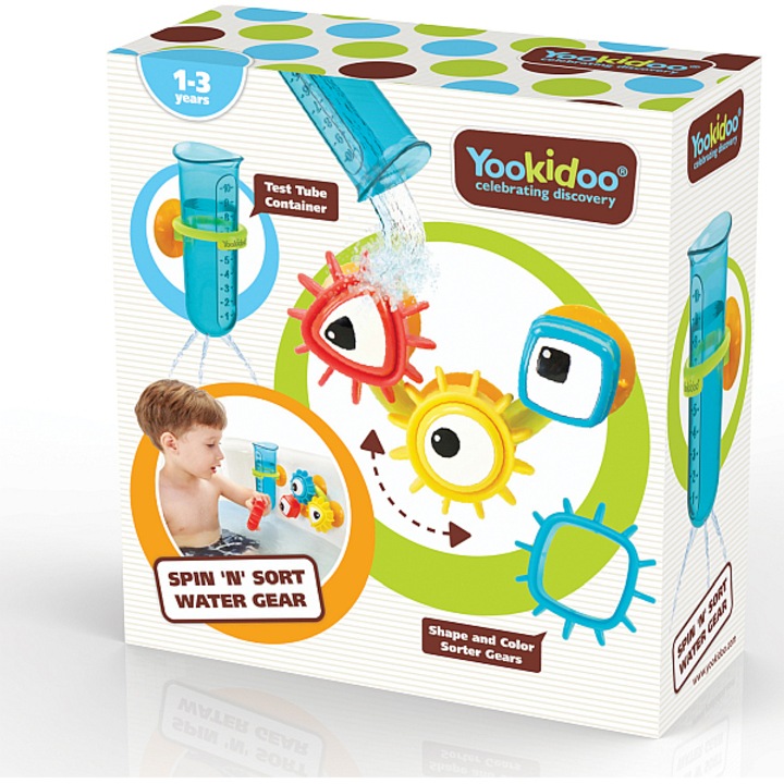 Yookidoo Fogaskerék Készlet Fürdőjáték (7721639)