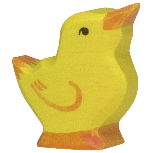 Figurina, Holztiger, Puisor, lemn masiv, 3,5x1,9x3,5cm