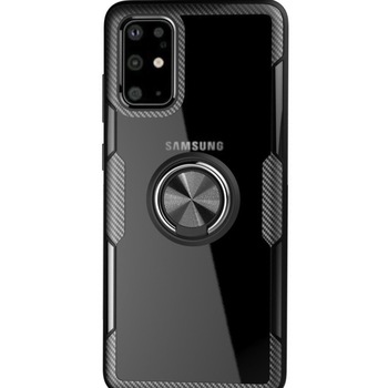 Husa pentru Xiaomi Redmi Note 10 carbon ring black Husa pentru Xiaomi Redmi Note 10 carbon ring black