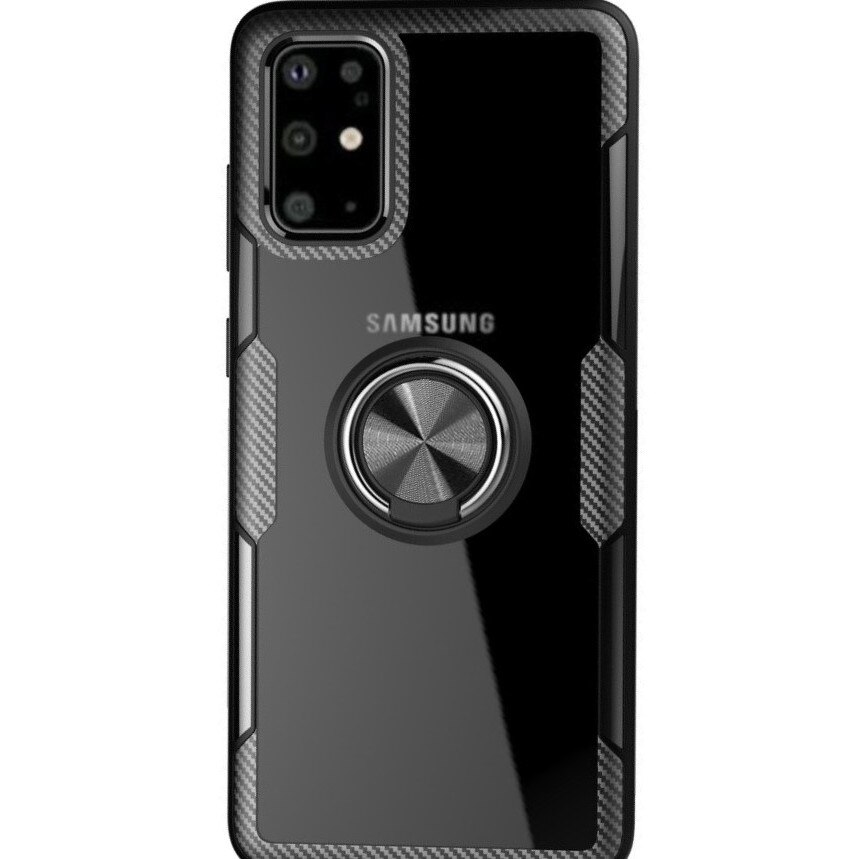 Husa Samsung Galaxy S20 Carbon Ring Black