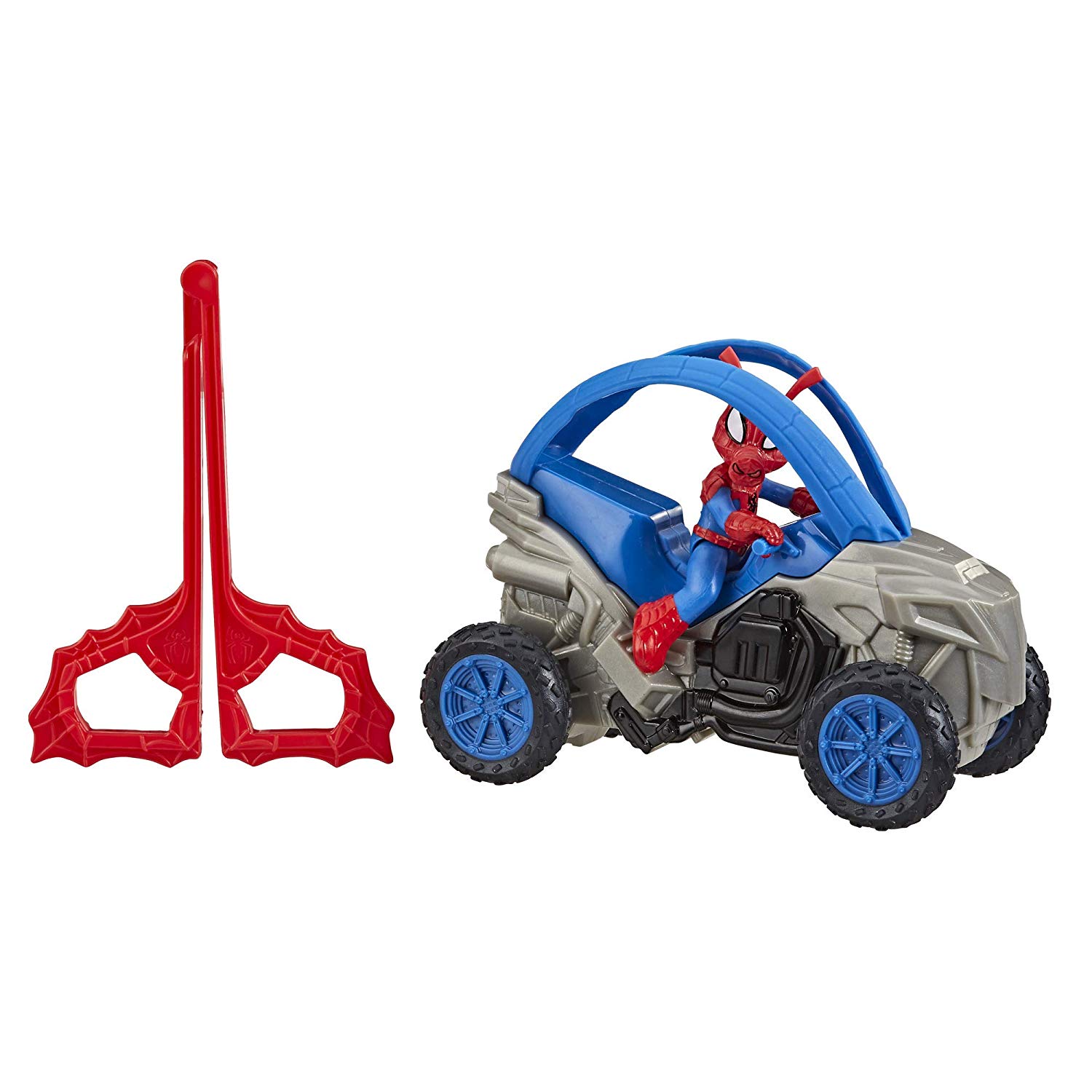 Figurina Spider-Ham cu ATV, Rip N Go, Hasbro
