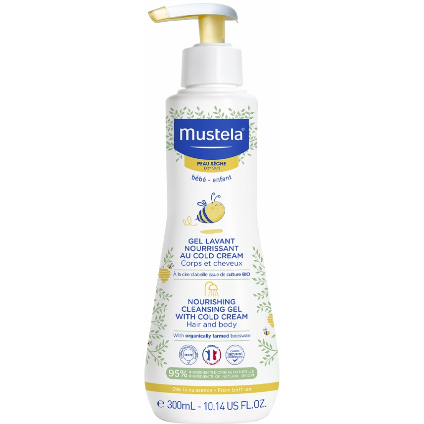 Gel de curatare cu Cold Cream Mustela, 300 ml