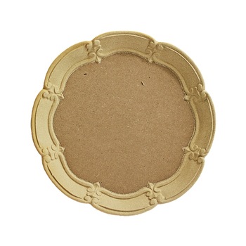 Tava rotunda din MDF cu margine decorativa, 31 cm Tava rotunda din MDF cu margine decorativa, 31 cm