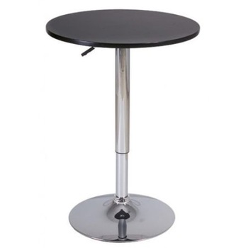 Masa de bar rotunda 60 cm neagra Masa de bar rotunda 60 cm neagra