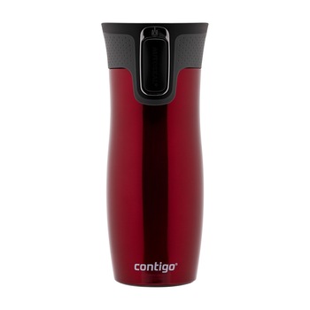 Termos Contingo, Otel inoxidabil, 470 ml, Rosu Termos Contingo, Otel inoxidabil, 470 ml, Rosu