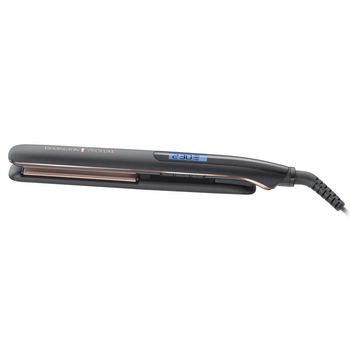 Placa de indreptat parul Remington Proluxe Midnight , Ecran digital incorporat , Functie de blocare a temperaturii , Voltaj Universal , Oprire de siguranta automata , Culoare Negru Placa de indreptat parul Remington Proluxe Midnight , Ecran digital incorporat , Functie de blocare a temperaturii , Voltaj Universal , Oprire de siguranta automata , Culoare Negru