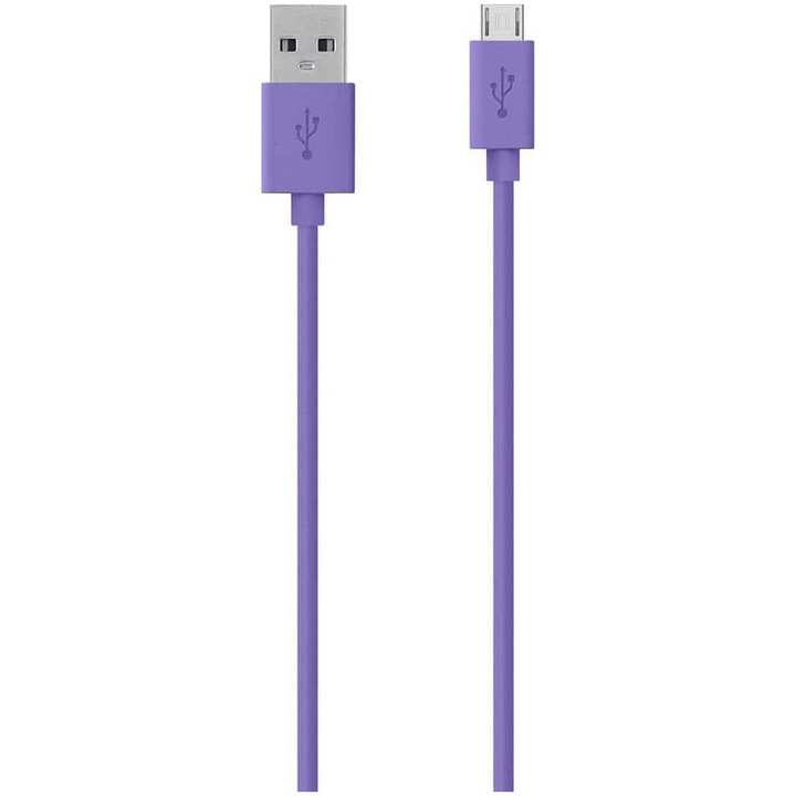 Cablu de date Blekin, Micro USB, 2m, Purple