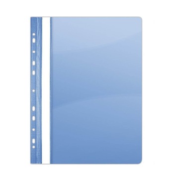 Dosar din Plastic cu Sina si Multiperforatii, 225x305 mm, Capacitate de 200 Coli, 10 Buc/Set, Culoare Albastra, Dosare din Plastic Dosar din Plastic cu Sina si Multiperforatii, 225x305 mm, Capacitate de 200 Coli, 10 Buc/Set, Culoare Albastra, Dosare din Plastic