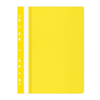 Dosar din Plastic cu Sina si Multiperforatii, 225x305 mm, Capacitate de 200 Coli, 25 Buc/Set, Culoare Galbena Dosar din Plastic cu Sina si Multiperforatii, 225x305 mm, Capacitate de 200 Coli, 25 Buc/Set, Culoare Galbena