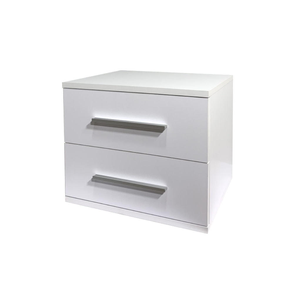 Noptiera Alegria, pal Alb, 50x40x40 cm