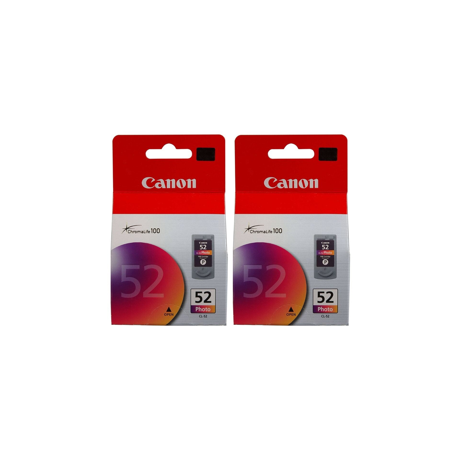 Pachet cartuse cerneala CL-52 color x2 Canon original 1420 pagini